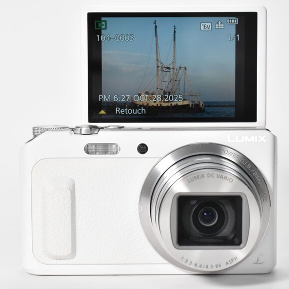 Panasonic Lumix DMC-ZS45 16MP Digital Camera 20x Optical Zoom HD Video WiFi 64GB - Picture 7 of 16